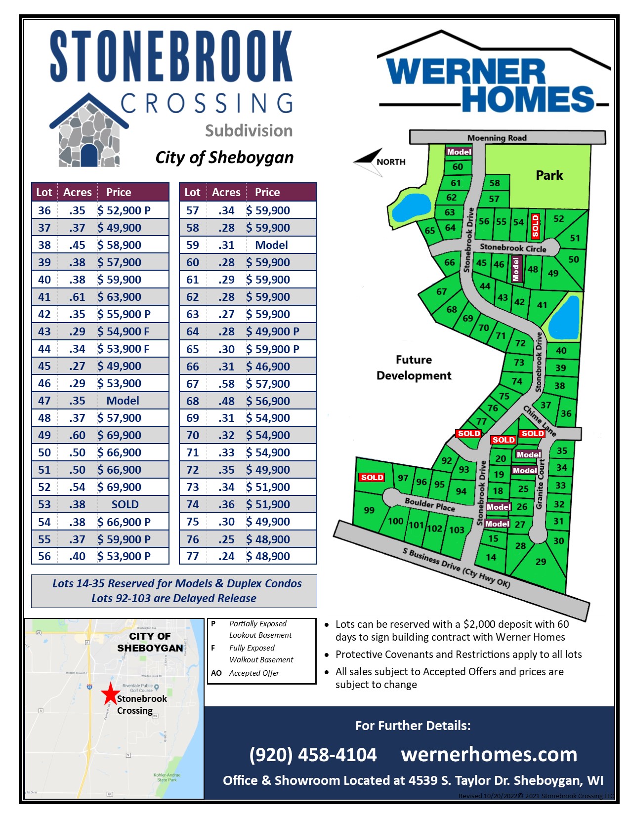 Werner Homes Neighborhoods